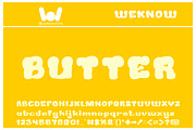 creamy butter font, a Font by weknow (Thumbnail 4 of 5)