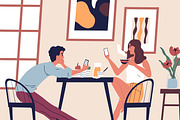 Morning routine of young couple, a Person Illustration by Good Studio (Thumbnail 2 of 3)