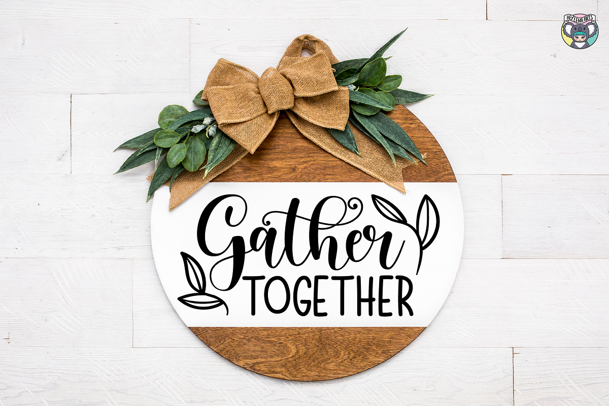Round Welcome Sign Svg Bundle, an Object Graphic by HeyLenaArts (Photo 8 of 8)