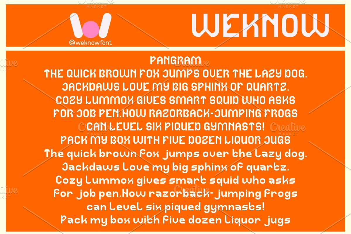 Attractive font, a Font by weknow (Photo 6 of 8)