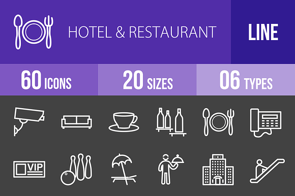 60 Hotel Restaurant Line Inverted