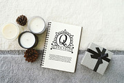 Holiday Elegant Monogram Font, a Symbol Font by Graphicxell (Thumbnail 7 of 10)