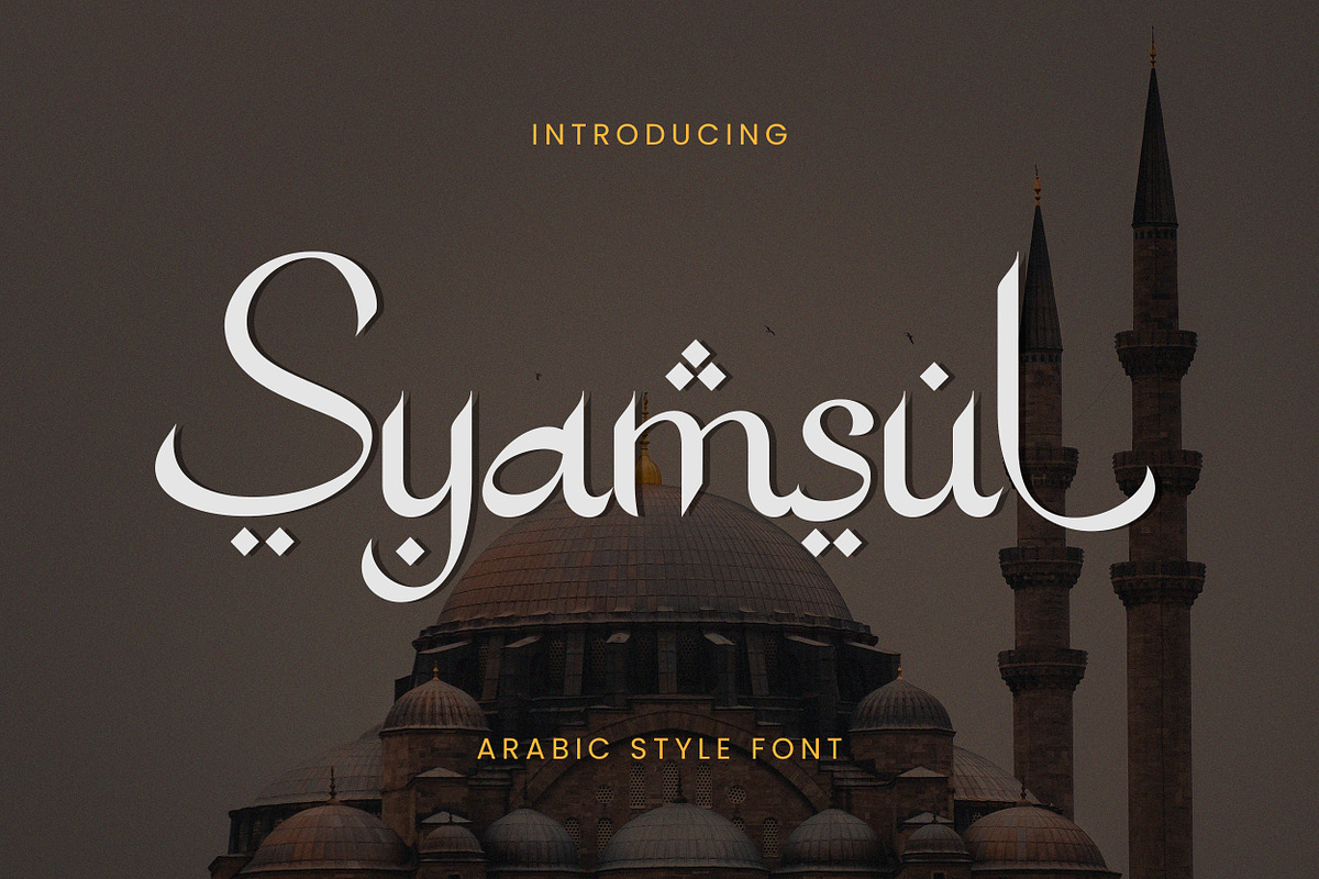Syamsul - Ramadhan Arabic Font, a Handwritten Font by Flawless And Co (Photo 1 of 10)
