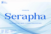 Serapha Serif, a Serif Font by Slex Studio (Thumbnail 1 of 13)
