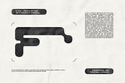 K-100 Font a Pixelated Modular Font, a Sans Serif Font by softulka (Thumbnail 5 of 7)