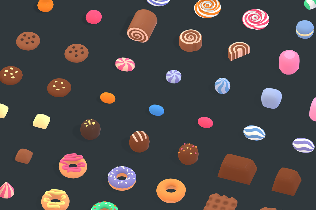 Candy Land - Animation Asset, an Environmental 3D Model by Polydactyl (Photo 18 of 36)
