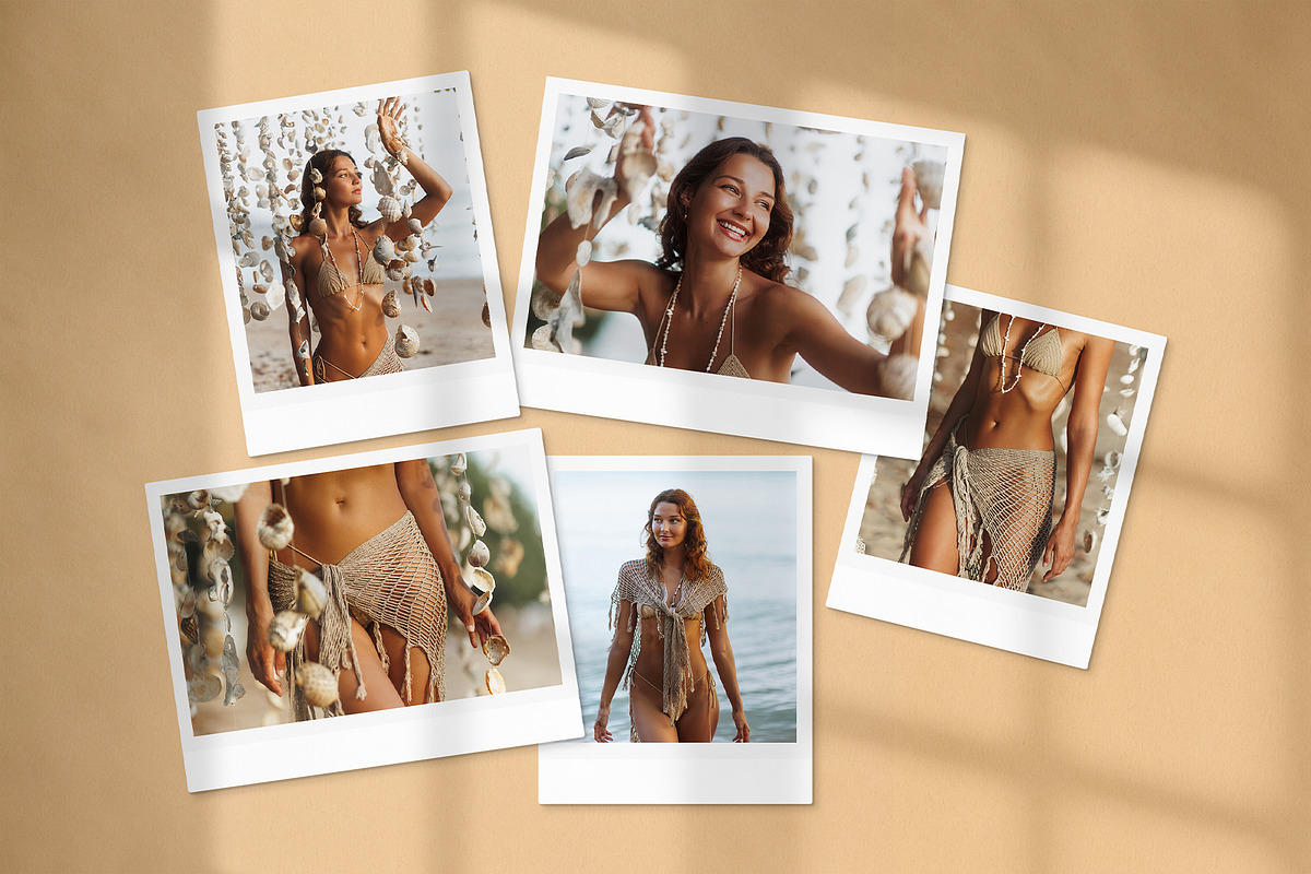 Polaroid Photo Mockup Template, a Presentation Template by DesignerCandies (Photo 4 of 10)