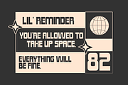Bobai - Retro Sans Serif Font, a Sans Serif Font by Pandeka Studio (Thumbnail 4 of 9)