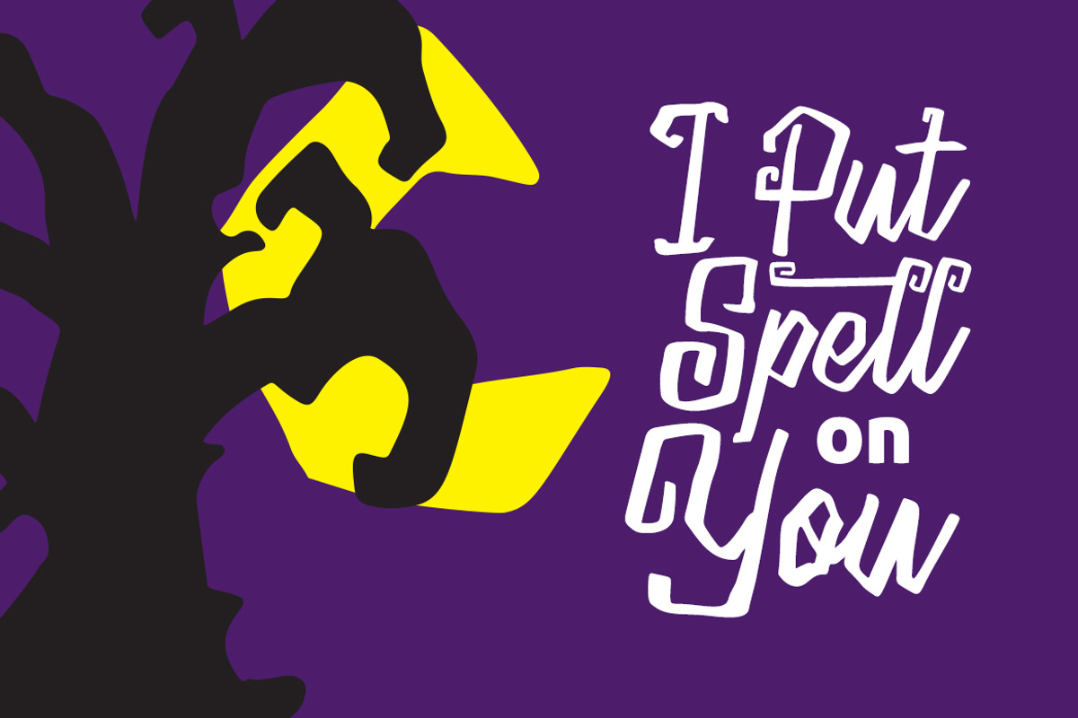 Blacky Sambat - Halloween Font preview 4