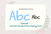 Sunset, a Handwritten Font by Wow Magic (Thumbnail 2 of 3)