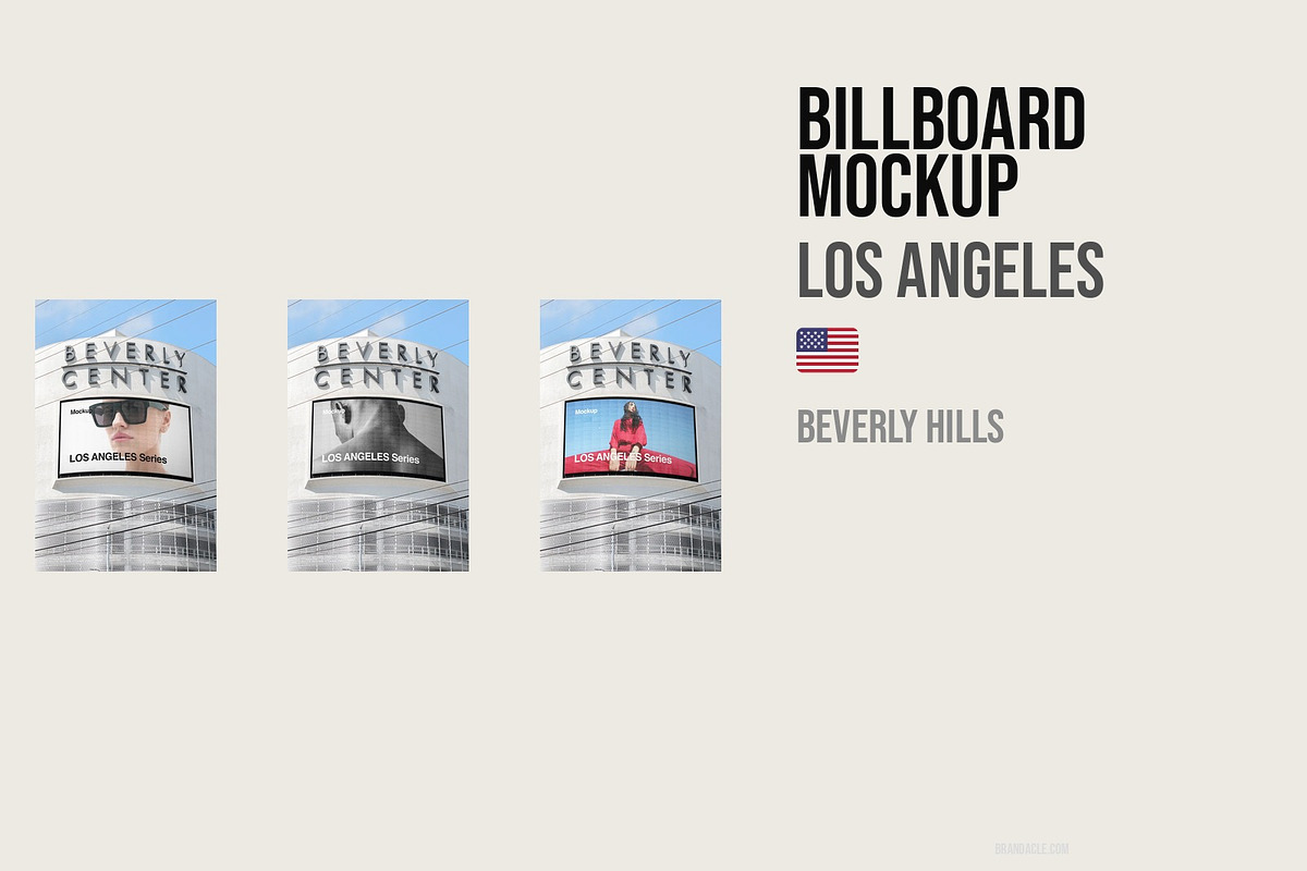 Los Angeles Billboard Mockup PSD, an Advertising Mockup by Brandacle Mockups (Photo 8 of 10)