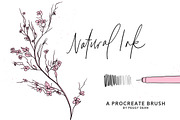 10 Drawing Ink Procreate Brushes, a Brush Add-On by The Pigeon Letters (Thumbnail 11 of 13)