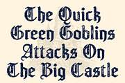 CS Aither Stamp, a Blackletter Font by Craft Supply Co. (Thumbnail 6 of 8)