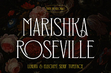 Marishka Roseville Serif Font