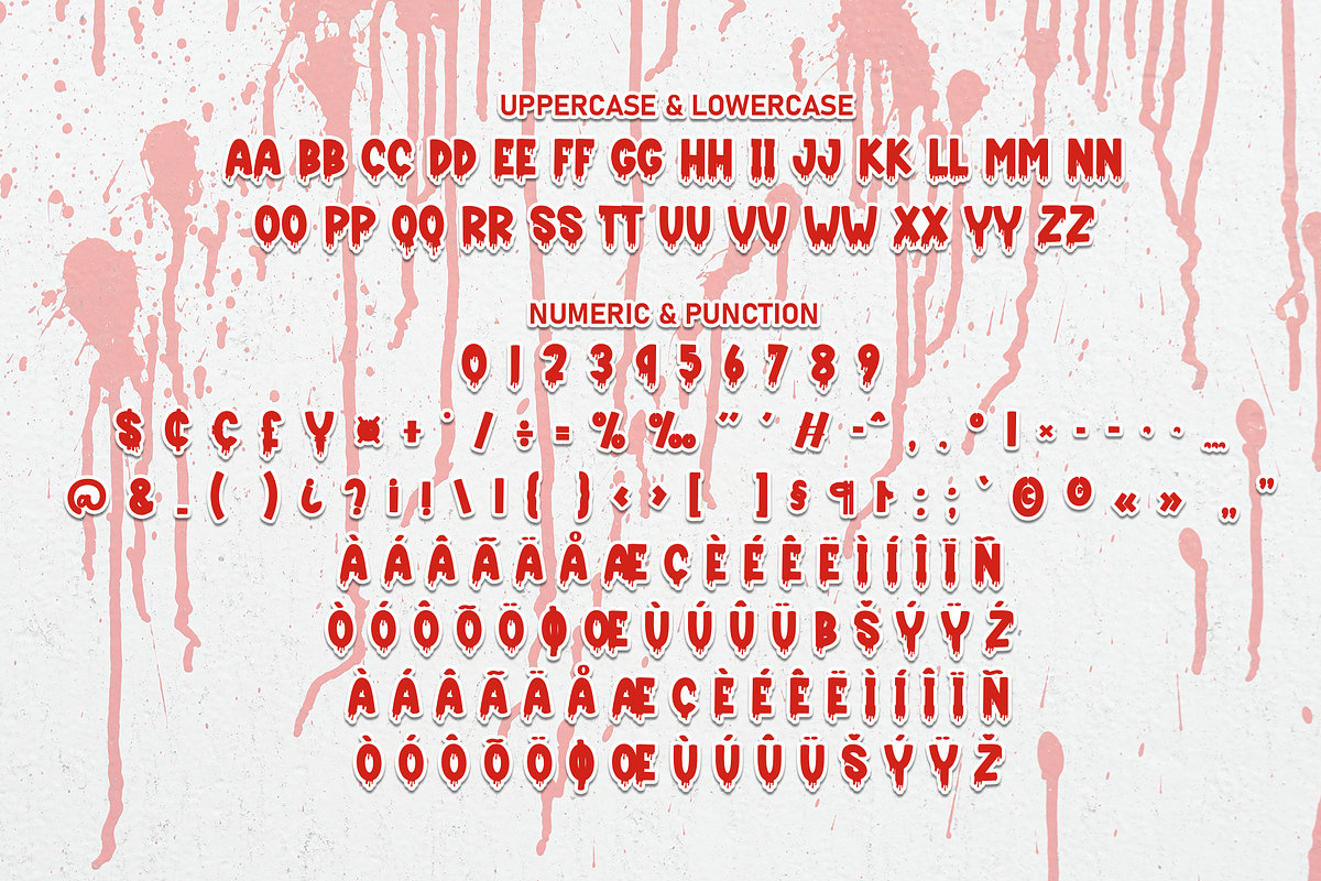 Red Blood | Script Font, a Script Font by Scratchones (Photo 7 of 8)