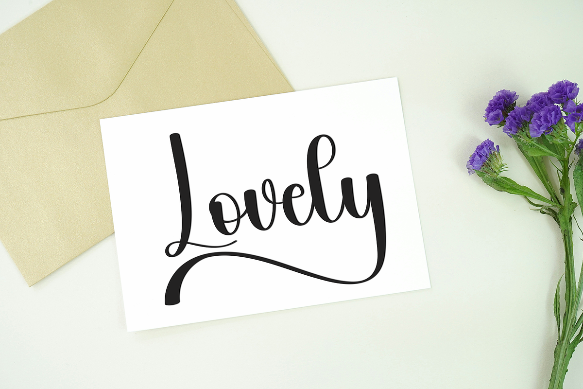 Father Holiday, a Handwritten Font by InermediaSTUDIO (Photo 2 of 8)