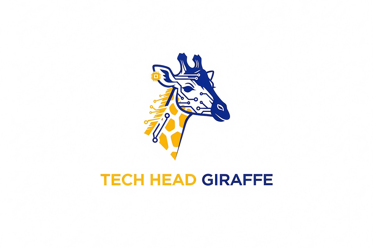 Tech Head Giraffe, a Branding & Logo Template by Logocreative (Photo 1 of 2)