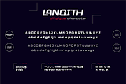 Langith, a Sans Serif Font by twinstd (Thumbnail 10 of 11)