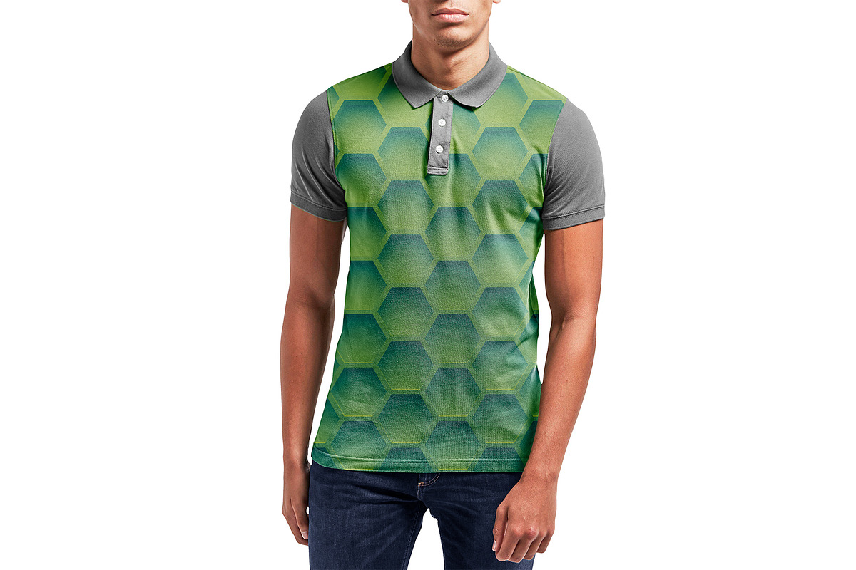 Male Model Polo Shirt Mockup - PSD, a Shirt Mockup by Asylab (Photo 7 of 8)