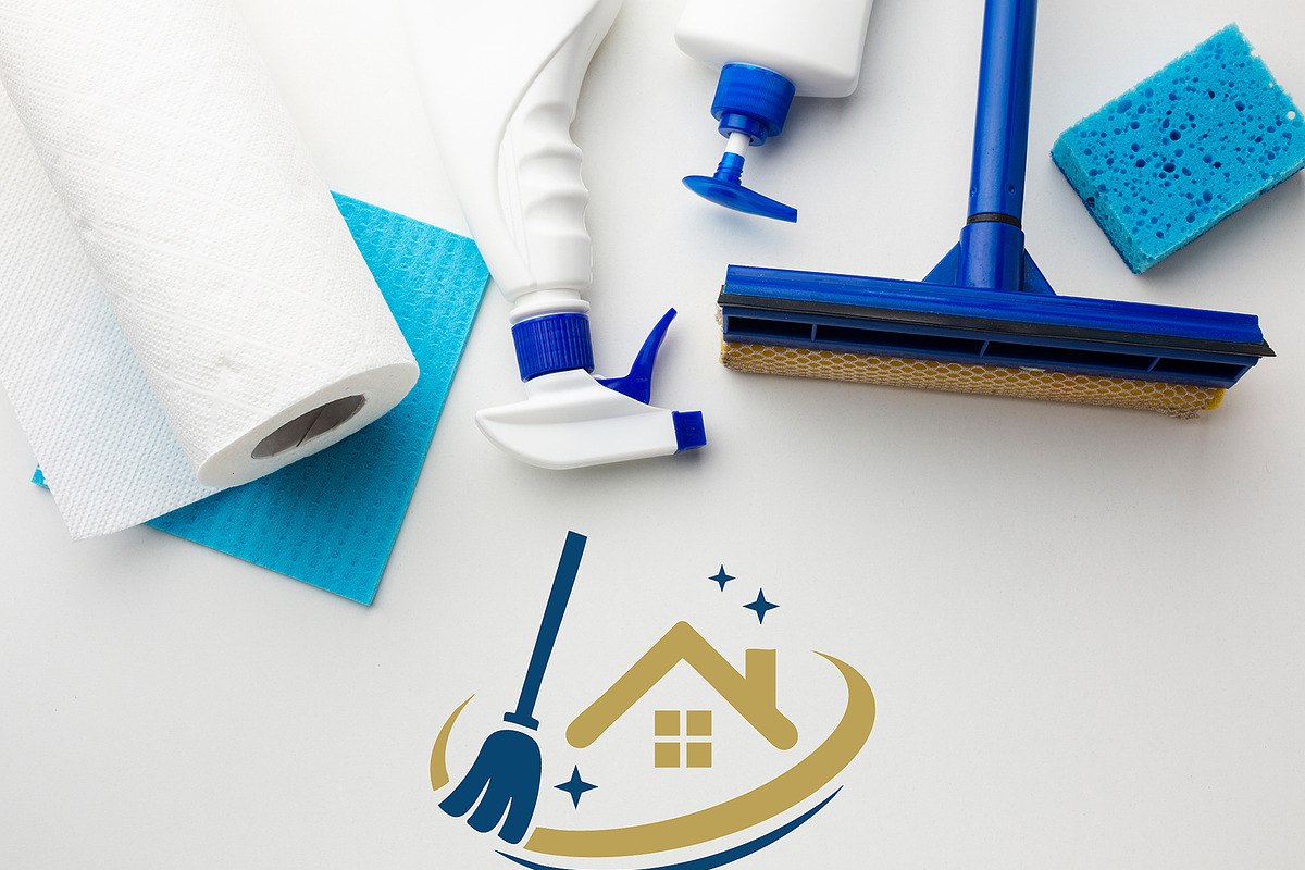 Cleaning Service Logo Collection, a Branding & Logo Template by YUDesignStore (Photo 11 of 12)