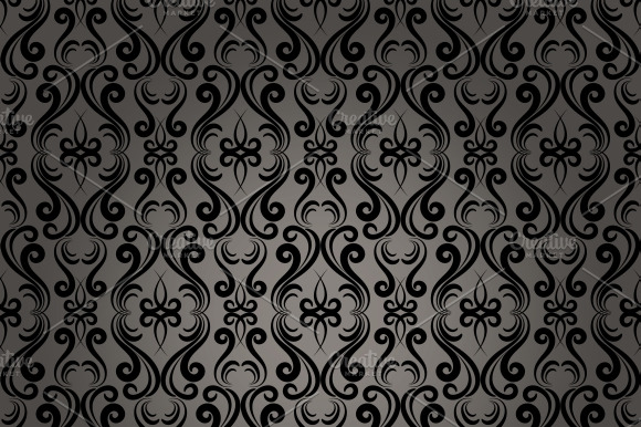 Damask Baroque Seamless Pattern