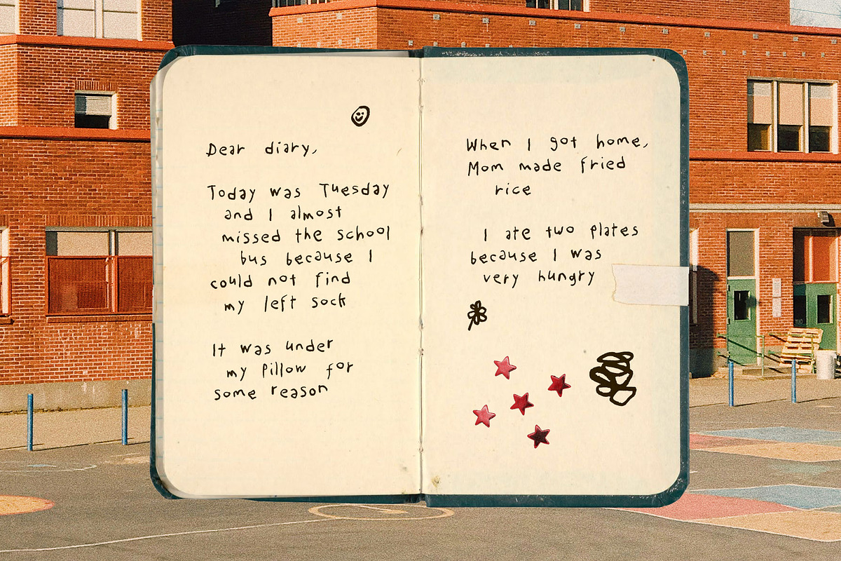 twirlywafflegoo font & dingbat set, a Handwritten Font by Perplexitics (Photo 9 of 12)