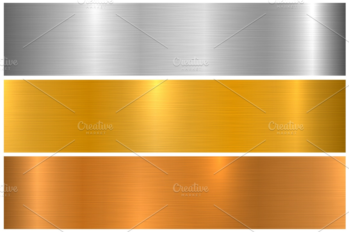 Polished metallic textures., a Texture Graphic by ExpressShop