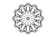 Ornamental Black White Mandala Pack, a Decorative Illustration by NJ Himel (Thumbnail 99 of 103)