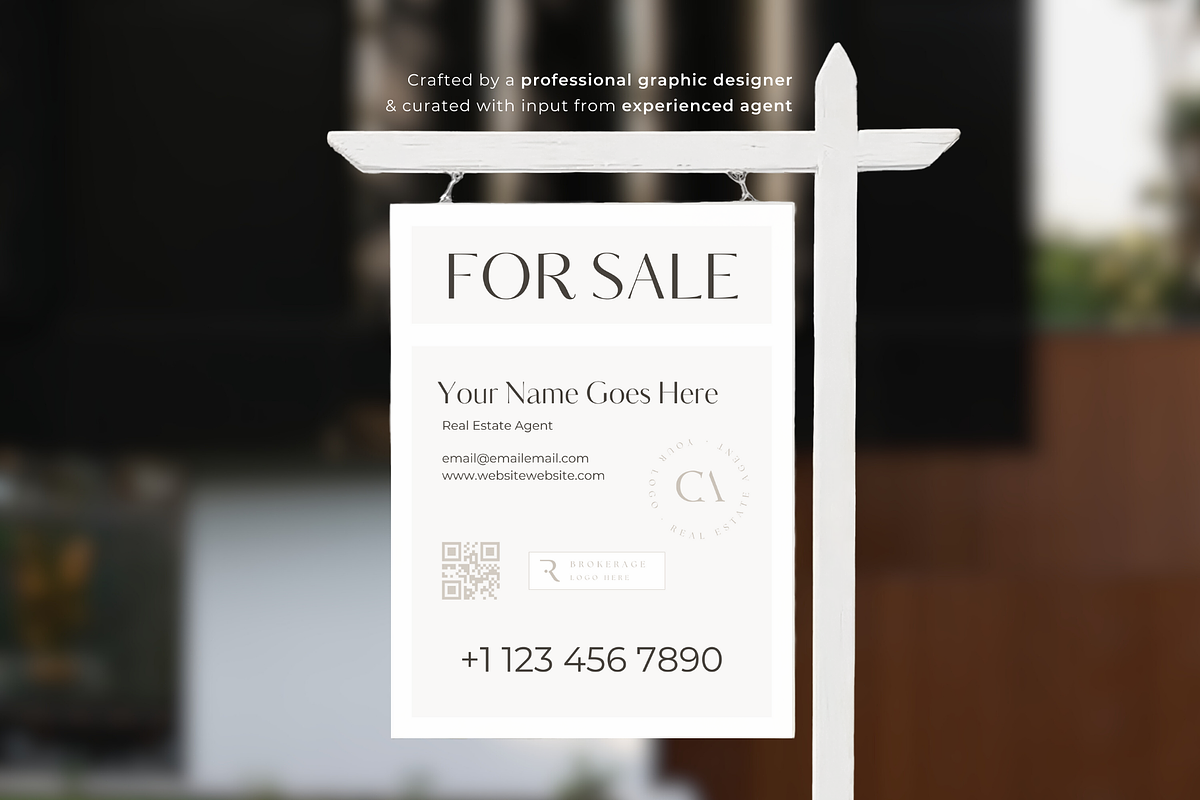 Real Estate Yard Sign For Sale, a Marketing Template by EstateElements (Photo 7 of 7)