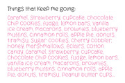 Songbird Garden - Handwritten Font, a Handwritten Font by Kaya Fonts (Thumbnail 25 of 35)