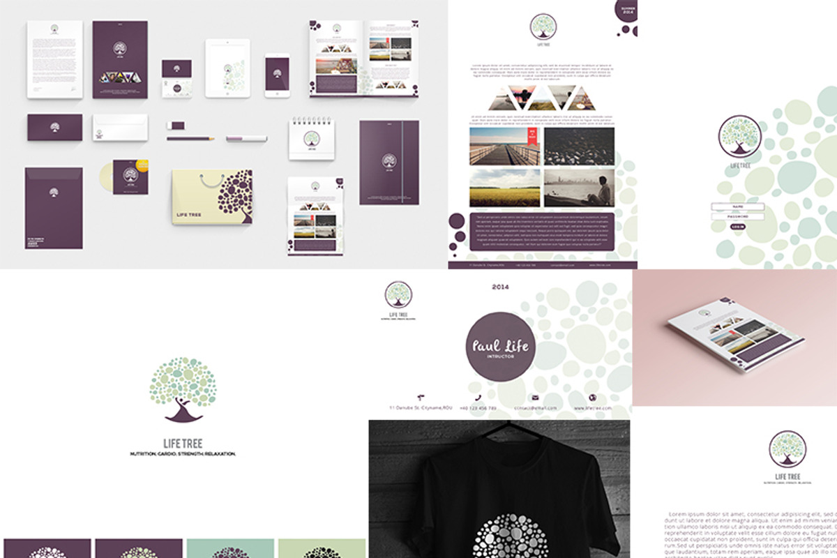 LifeTree - Brand Identity, a Books & Magazine Mockup by MusiqueDesigns (Photo 2 of 4)