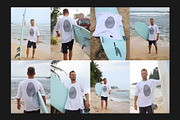 Surf T-Shirt Mockup, a Shirt Mockup by Freeman Studio (Thumbnail 12 of 19)