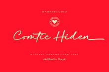 Comtic Hiden - Casual Handwritten Fo
