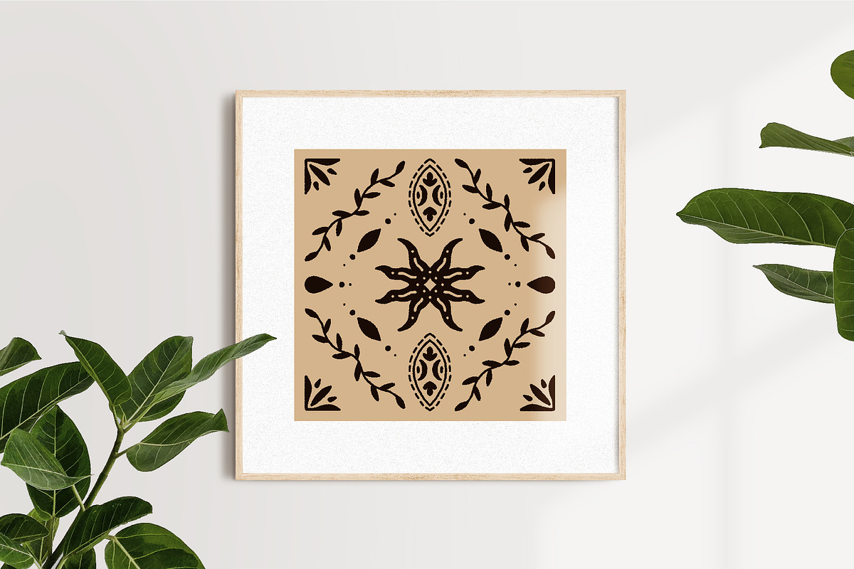Tribe of the Sun. Boho collection, a Texture Illustration by katieromanoff_art (Photo 2 of 14)