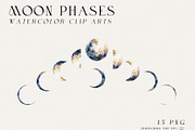 Watercolor Space Collection, an Object Illustration by Kaleriia (Thumbnail 5 of 11)