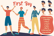 Generator characters of people, an Object Graphic by PawLoveArt (Thumbnail 6 of 10)