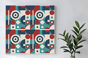 Retro Pattern with Circles Seamless, a Pattern Graphic by Sharon Schwalbe (Thumbnail 4 of 5)