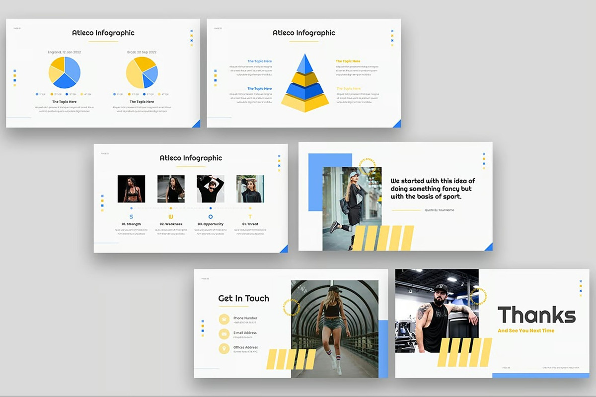 Atleco - Sport Fashion Keynote, a Presentation Template by Fit-tee (Photo 6 of 6)