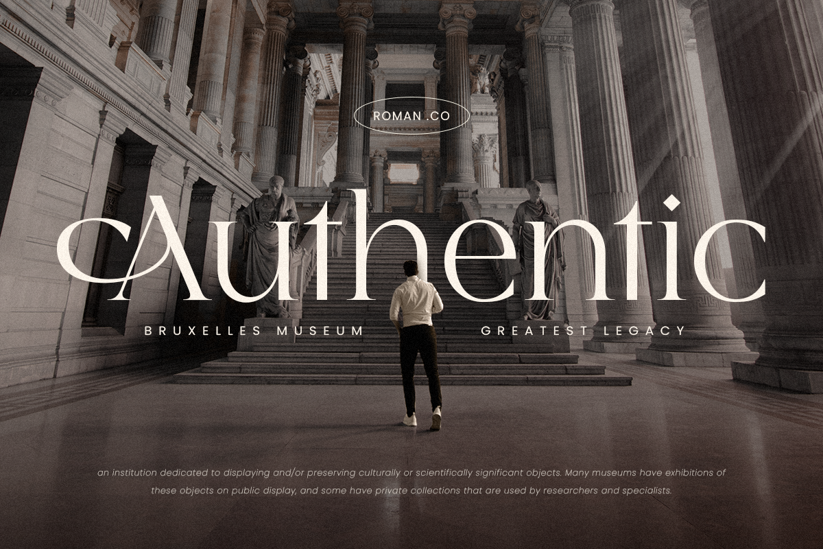 Montage - Cinematic Logo Luxury Font, a Serif Font by Sensatype (Photo 5 of 12)