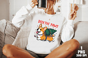 Christmas Dog Corgi PNG, an Illustration by Daily.Designs (Thumbnail 3 of 10)