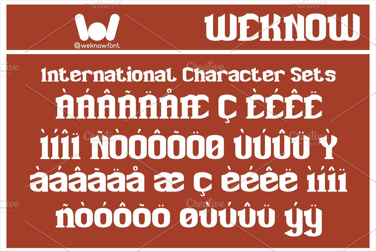 Micro expression font, a Slab Serif Font by weknow (Photo 8 of 8)