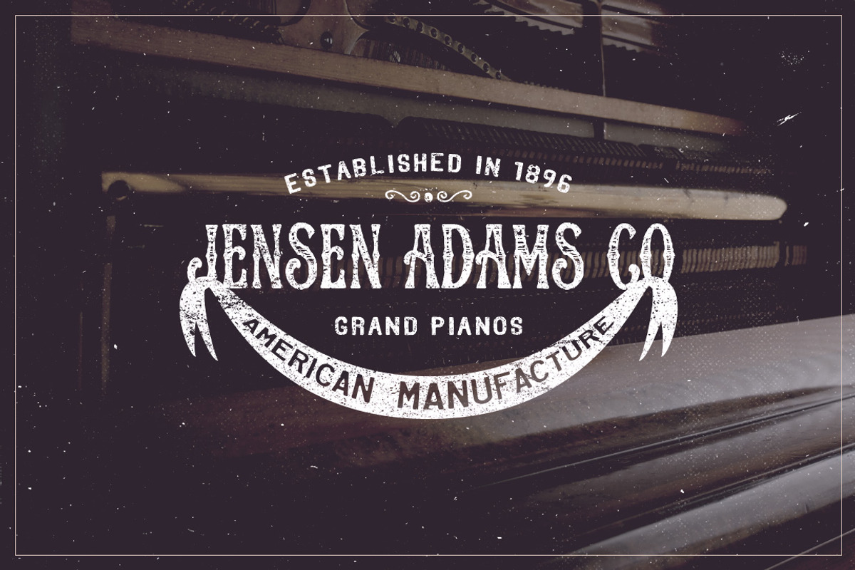 19th Century Vintage Logos, a Branding & Logo Template by Victor Barac (Photo 15 of 15)