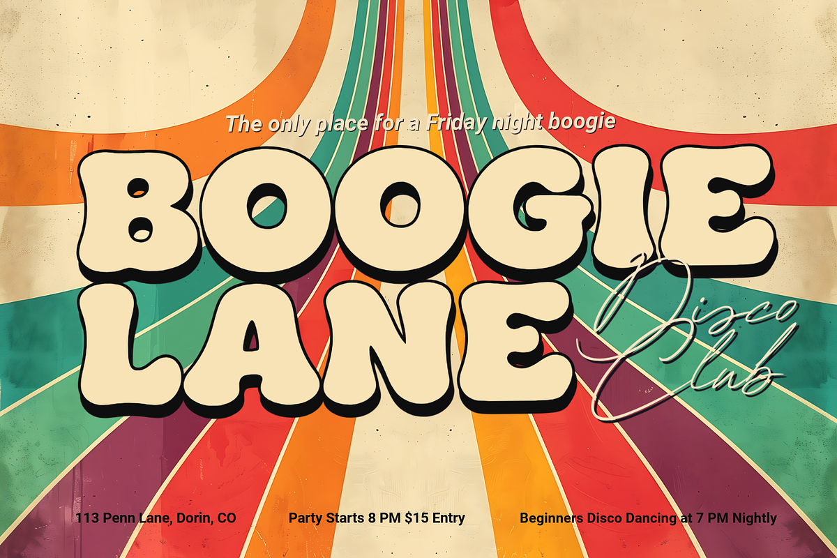 Mowi - A Bold Retro Groovy, a Handwritten Font by Ainun Jinan (Photo 6 of 9)