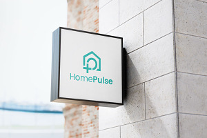 HomePulse  Medical & Smart Home Logo, a Branding & Logo Template by arhabib