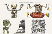Sarcastic Dad Bones Sublimation, a Seasonal Illustration by Artnoy (Thumbnail 4 of 18)