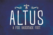 Altus Family, a Sans Serif Font by Albatross (Thumbnail 1 of 5)