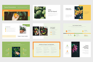 Nuovo : Organic Food Google Slides