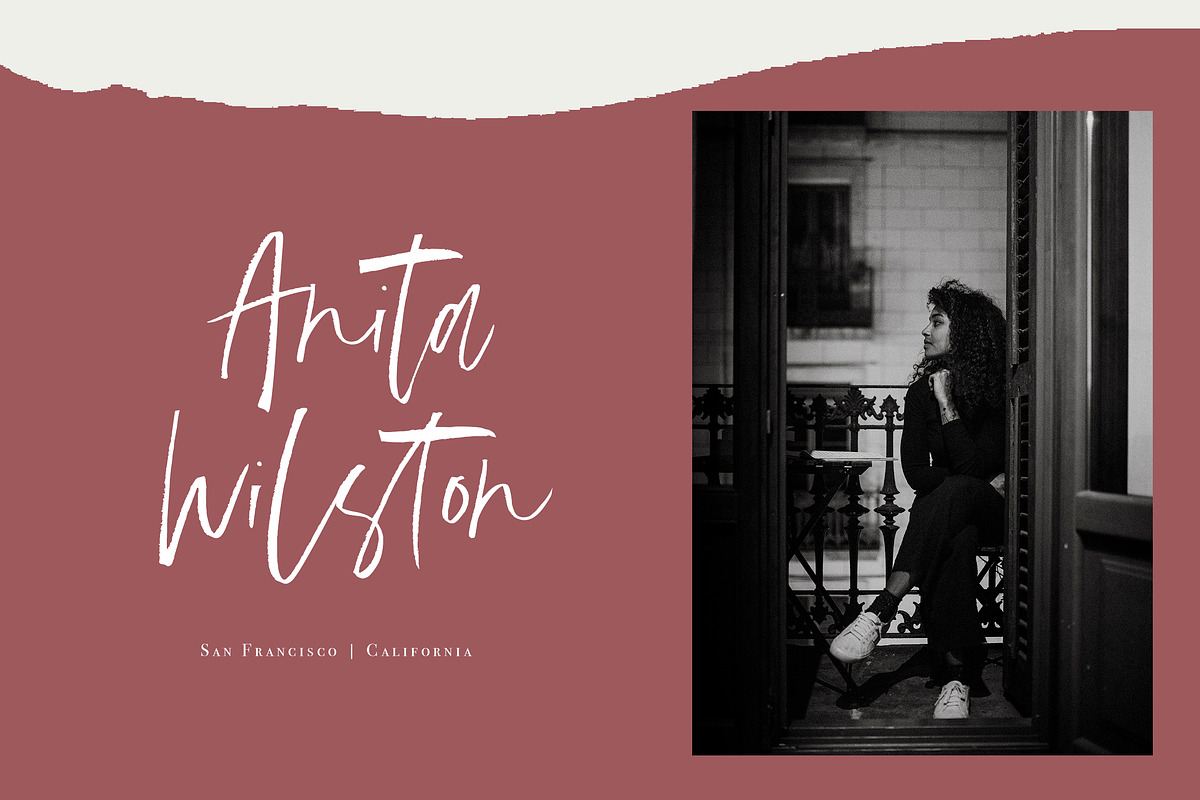 Euphoria | Handwritten Font preview 3