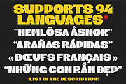 BIG! ISO!! STOR!!! Display Font, a Sans Serif Font by Suolahti Type (Thumbnail 4 of 8)