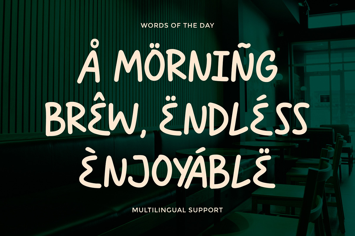 Zarone - Handwritten Display Font, a Handwritten Font by Flawless And Co (Photo 10 of 10)